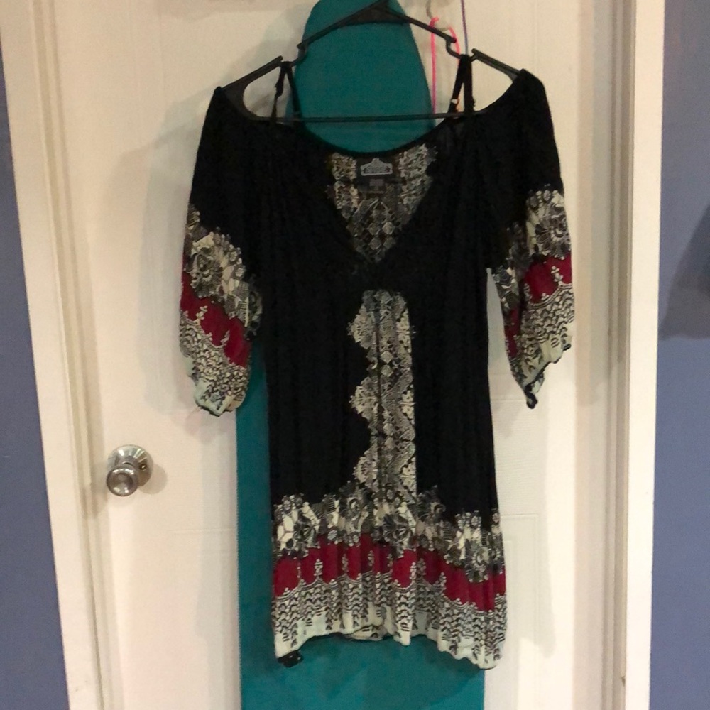 Black and red Blouse